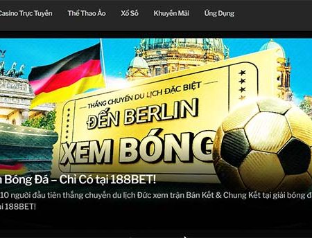 188BET – Lựa chọn cá cược bóng đá hàng đầu tại Việt Nam